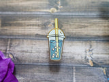 Lychee Stasis Boba Tea Pin | Orb'ies Boba Tea Lychee Stasis Boba Tea Pin | Orb'ies Boba Tea