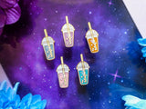 Lychee Stasis Boba Tea Pin | Orb'ies Boba Tea Lychee Stasis Boba Tea Pin | Orb'ies Boba Tea