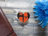 A Hunter's Heart Enamel Pin A Hunter's Heart Enamel Pin