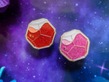 Limited Edition Crimson Brokenhearted Engram Drink Pin Limited Edition Crimson Brokenhearted Engram Drink Pin