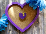 Storm Heart with Glitter Lightning Bolt Pin Storm Heart with Glitter Lightning Bolt Pin