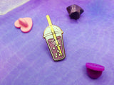 Taro’ing Void Boba Tea Pin | Orb'ies Boba Tea Taro’ing Void Boba Tea Pin | Orb'ies Boba Tea