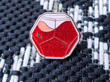 Limited Edition Crimson Brokenhearted Engram Drink Pin Limited Edition Crimson Brokenhearted Engram Drink Pin