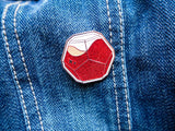 Limited Edition Crimson Brokenhearted Engram Drink Pin Limited Edition Crimson Brokenhearted Engram Drink Pin