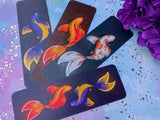 Illuminating Koi Bookmark (set of 4) Illuminating Koi Bookmark (set of 4)