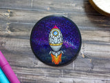 Rocket to Dreams Glitter Sticker | Cosmic Dreams Rocket to Dreams Glitter Sticker | Cosmic Dreams