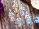 Orb'ies Boba Tea Clear Sticker (5 designs) Orb'ies Boba Tea Clear Sticker (5 designs)