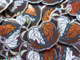 Heartbreaker Glitter Sticker Decal Heartbreaker Glitter Sticker Decal