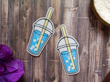 Orb'ies Boba Tea Clear Sticker (5 designs) Orb'ies Boba Tea Clear Sticker (5 designs)