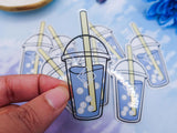 Orb'ies Boba Tea Clear Sticker (5 designs) Orb'ies Boba Tea Clear Sticker (5 designs)