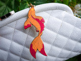 Solar Koi Enamel Keychain Solar Koi Enamel Keychain