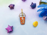 Solar Flare Boba Tea Pin | Orb'ies Boba Tea Solar Flare Boba Tea Pin | Orb'ies Boba Tea