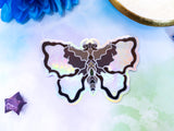 Moth Messengers Holographic Stickers (2 designs) Moth Messengers Holographic Stickers (2 designs)