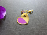 [Retiring] Heart Cut Out Clip Charm | United Hearts