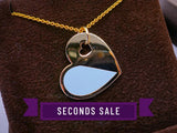 [Seconds] Heart Cut Out Pendant Necklace | United Hearts