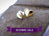 [Seconds] Mini Heart Stud Earrings | United Hearts