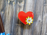 [Retiring] A Heart That Blossoms Enamel Pin