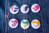 [Clearance] Limited Edition Have a Heart For Button 6 pack