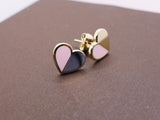 Heart Palette Enamel Stud Earrings (Seconds)