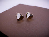 Heart Palette Enamel Stud Earrings (Seconds)