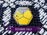 [Seconds] Limited Edition Sour Lemon Cabal Engram Drink Pin - Silver Plate Only