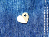 Heart Palette Enamel Bag Charm