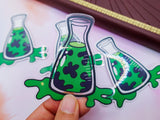 [Retiring] Spider's Lair Synth Potion Clear Sticker (5 designs)
