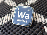 Periodic Table Warlock Base Class Pin