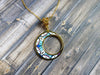 Blue Moon Enamel Pendant Necklace | Cosmic Dreams